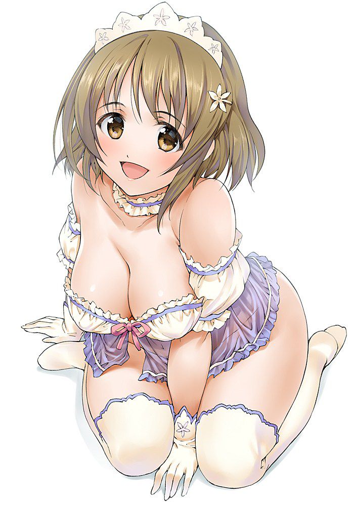 Please give me an erotic image of Kanako Mimura having a cute モバマス / ぽっちゃり! 25