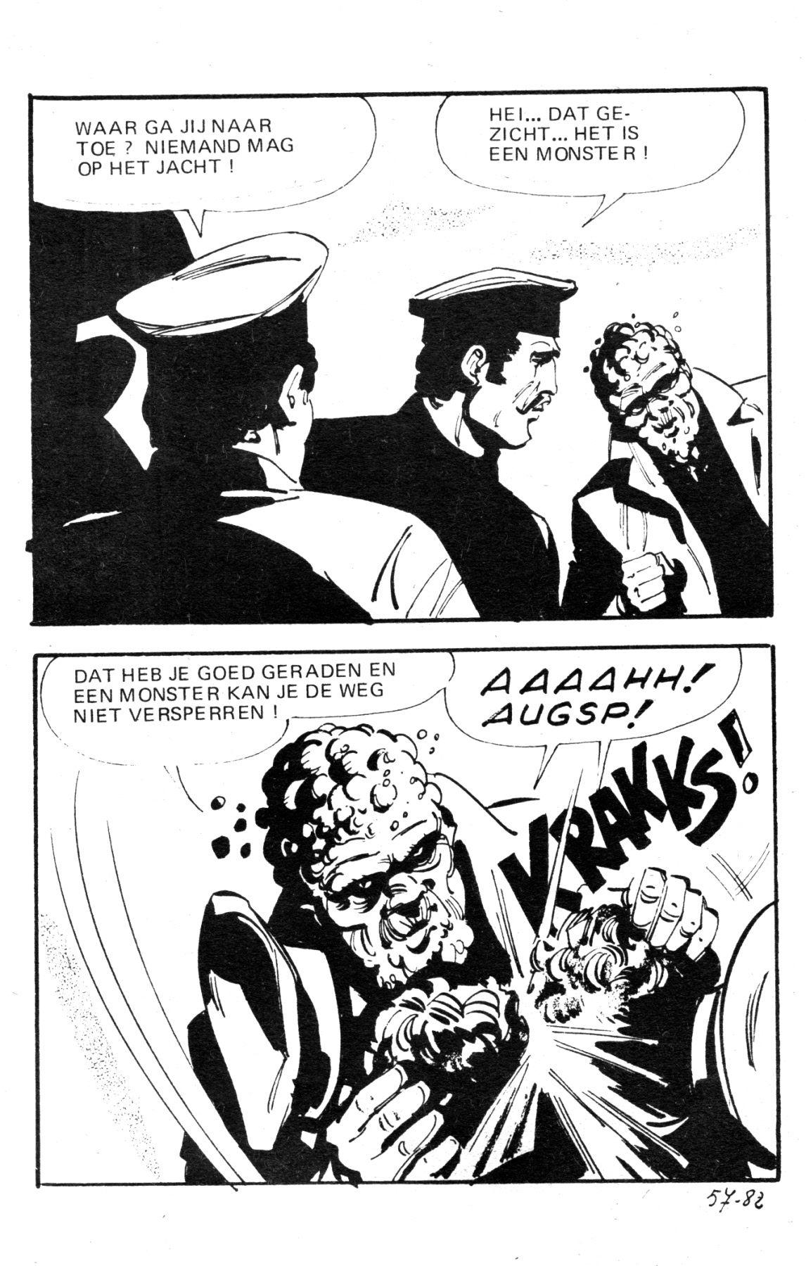 Wallestein Het Monster - 048 - Het Jacht Van De Dood (Dutch) In 9 series...meer dan 90 strips uit de "Wallestein" serie! 85