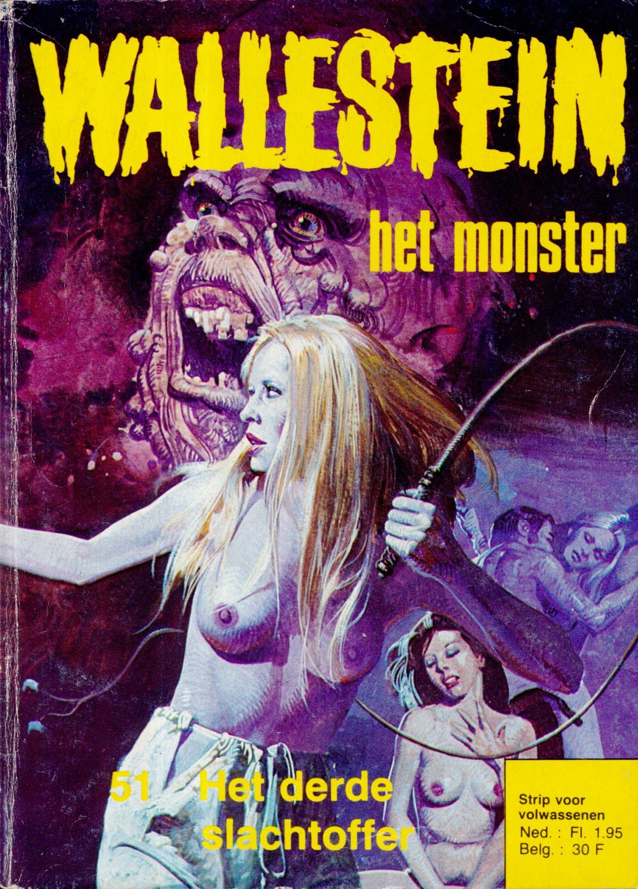 Wallestein Het Monster - 051 - Het Derde Slachtoffer (Dutch) In 9 series...meer dan 90 strips uit de "Wallestein" serie! 1