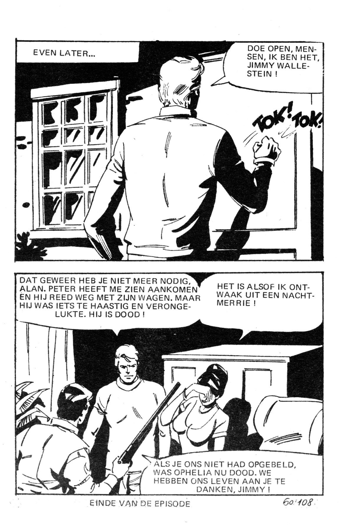 Wallestein Het Monster - 051 - Het Derde Slachtoffer (Dutch) In 9 series...meer dan 90 strips uit de "Wallestein" serie! 111