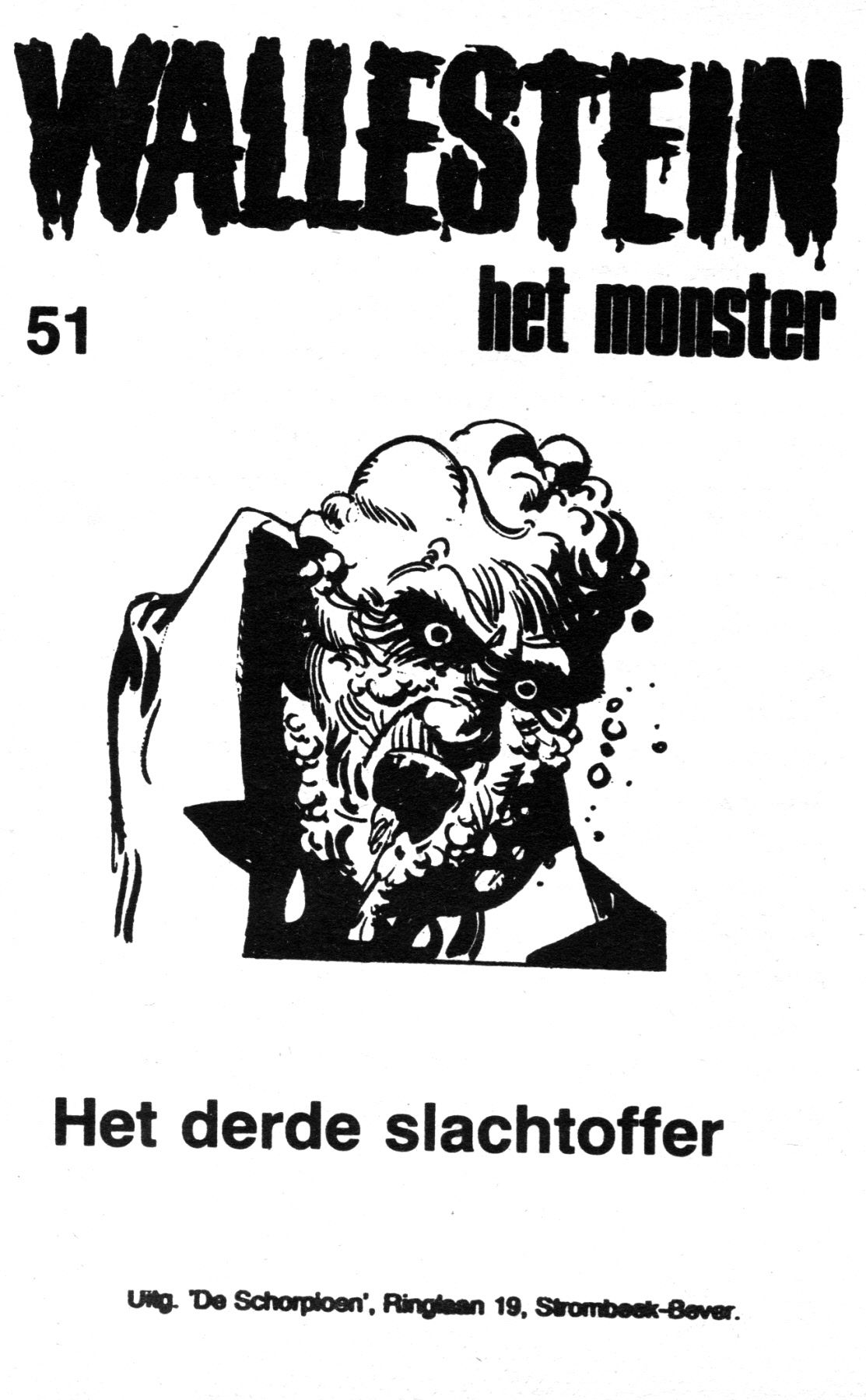Wallestein Het Monster - 051 - Het Derde Slachtoffer (Dutch) In 9 series...meer dan 90 strips uit de "Wallestein" serie! 2