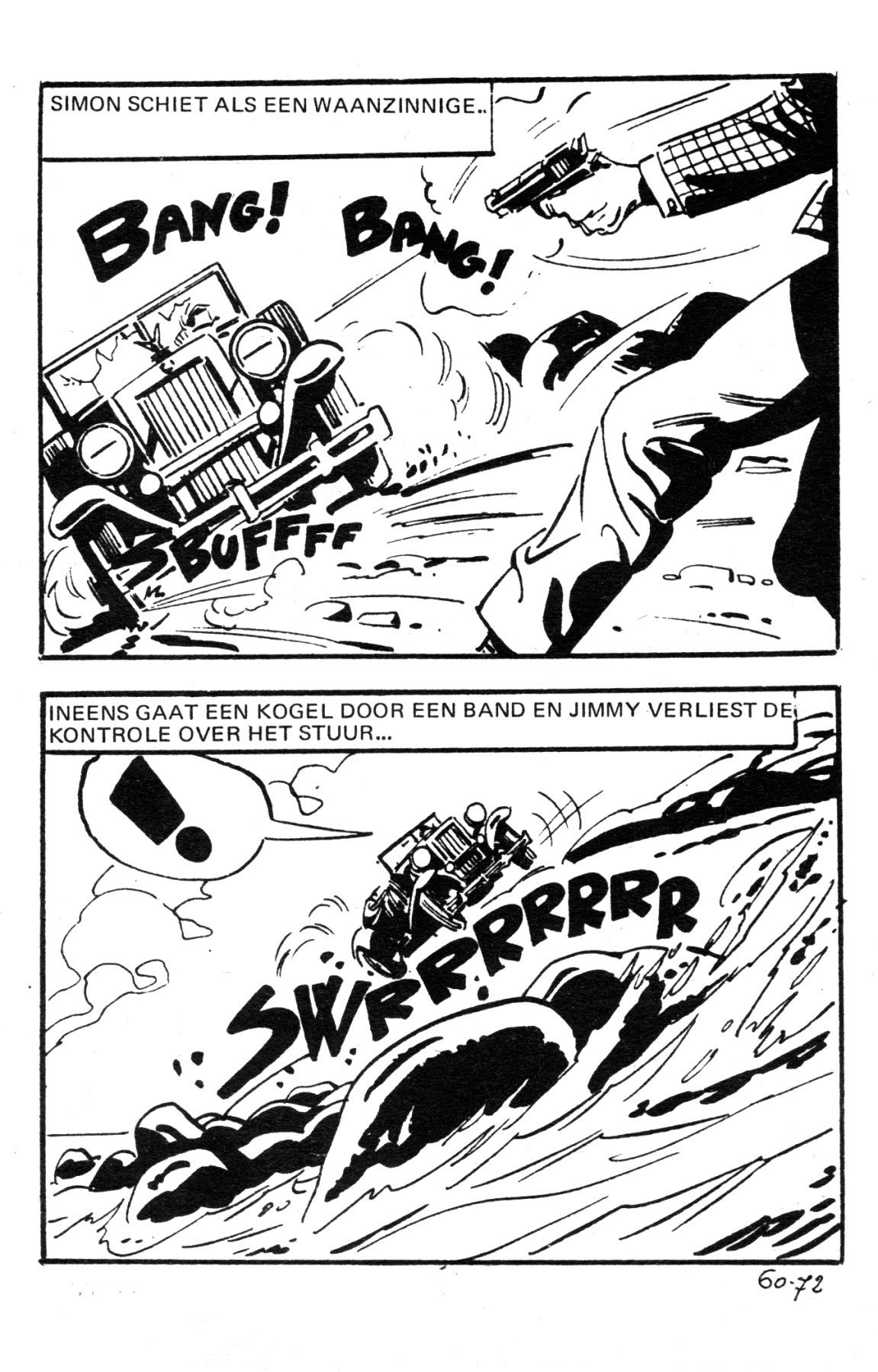 Wallestein Het Monster - 051 - Het Derde Slachtoffer (Dutch) In 9 series...meer dan 90 strips uit de "Wallestein" serie! 75