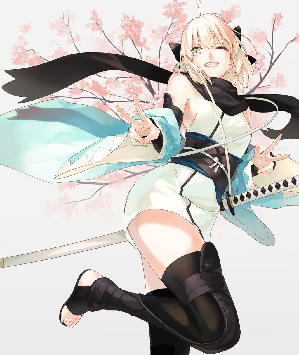 [2次] [FGO"Okita's pretty secondary image (FGO-non-erotic) 1