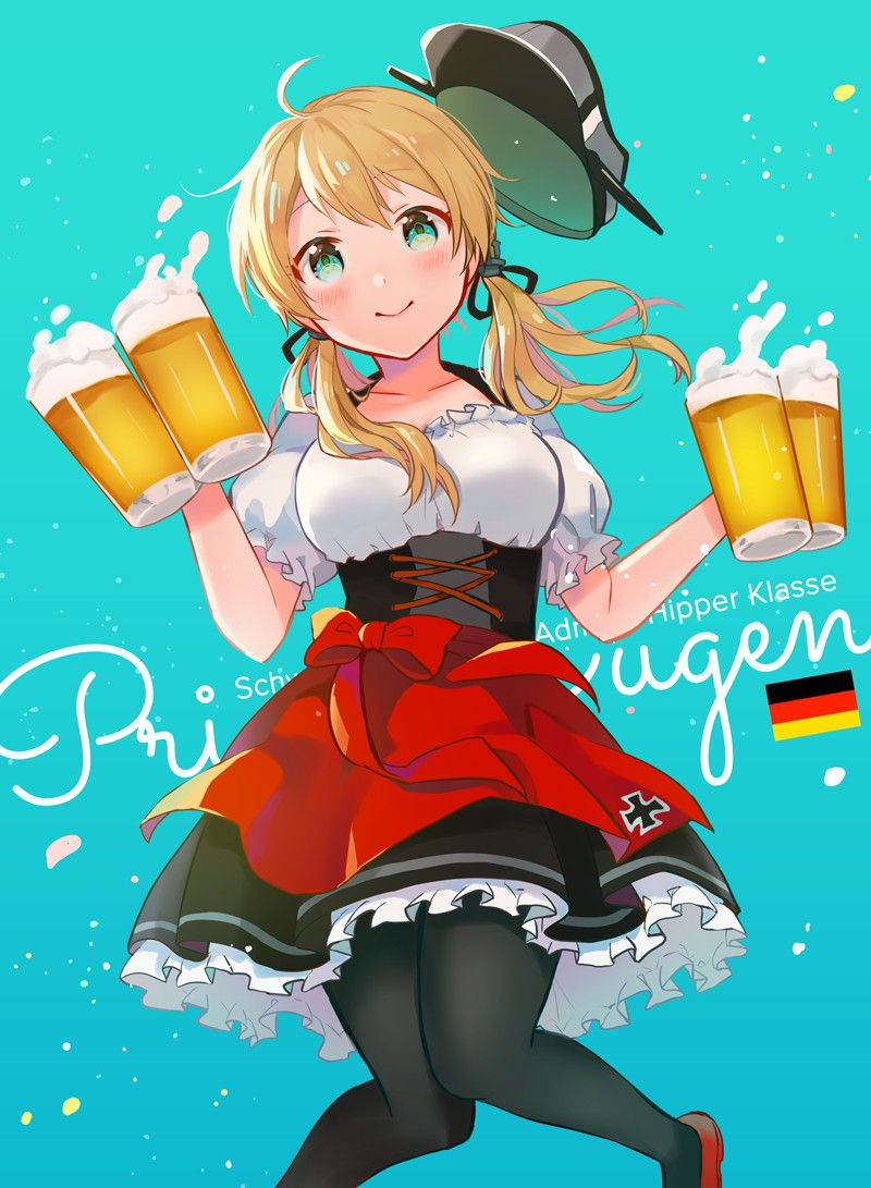 【Diandre】Cute traditional costume image ♪ of beer garden waiter and town girl 43