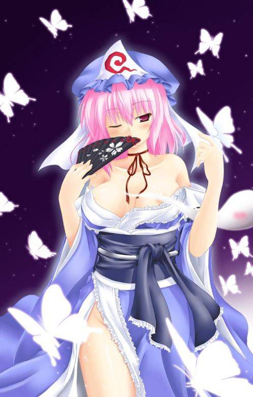 [Touhou Project: yuyuko saigyouji ERO so hot and have amassed a picture 1