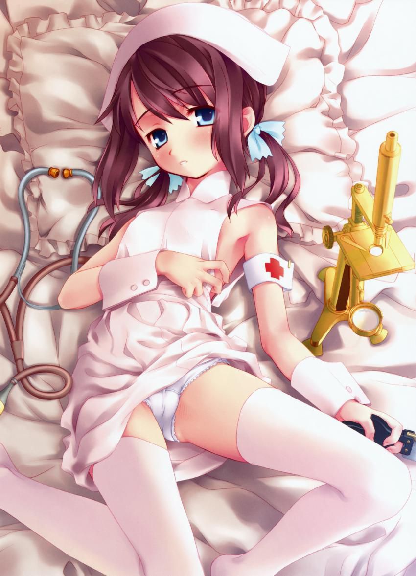 [2次] girl secondary erotic images of nurse uniforms want to be nursed variously sat with 8 [nurse] 18