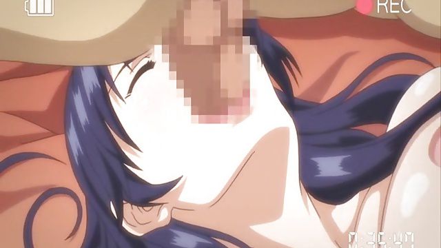 Anime NTR wife husband wife's face! Debt for the exposure and POV shooting busty newlywed-wife, nakadashi and her husband AV! -Anime image capture 3