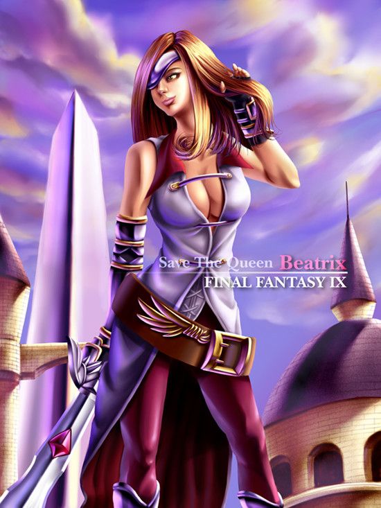 [FF9] erotic images of Beatrix [Final Fantasy IX.] 7