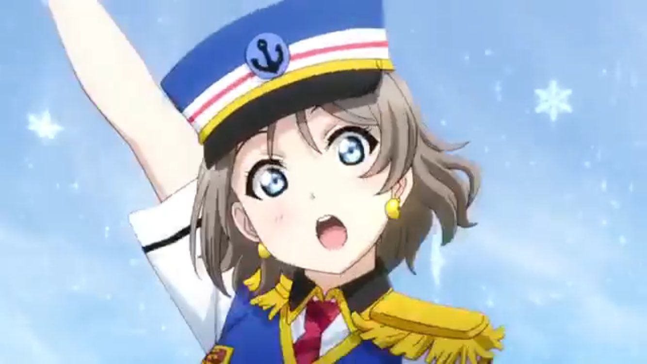 [Image is: "love live! Sunshine ' with everyone's favorite anime wwwwwwwww 6