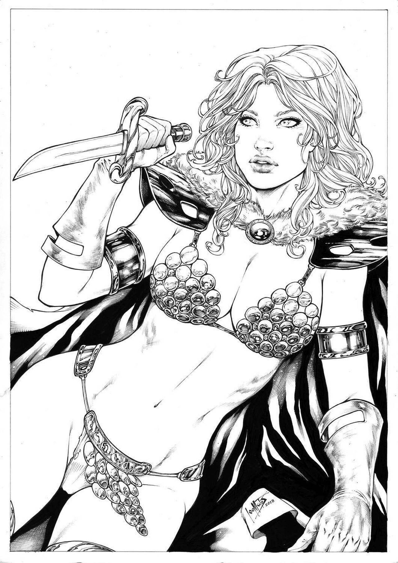 Red Sonja done by Various Artist 52