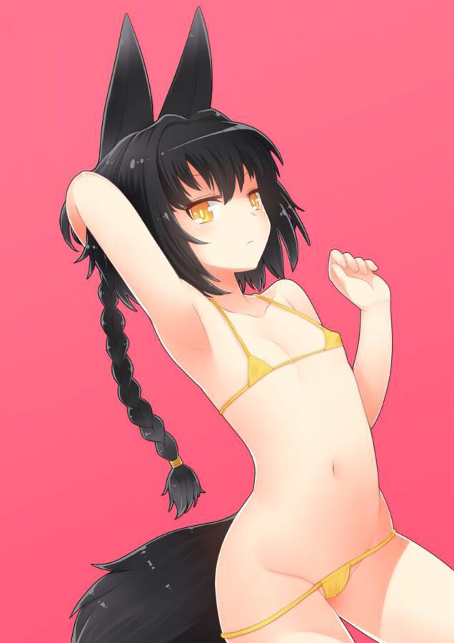 [Secondary Elo: I think is absolute de hentai girl wearing micro bikini.... 9