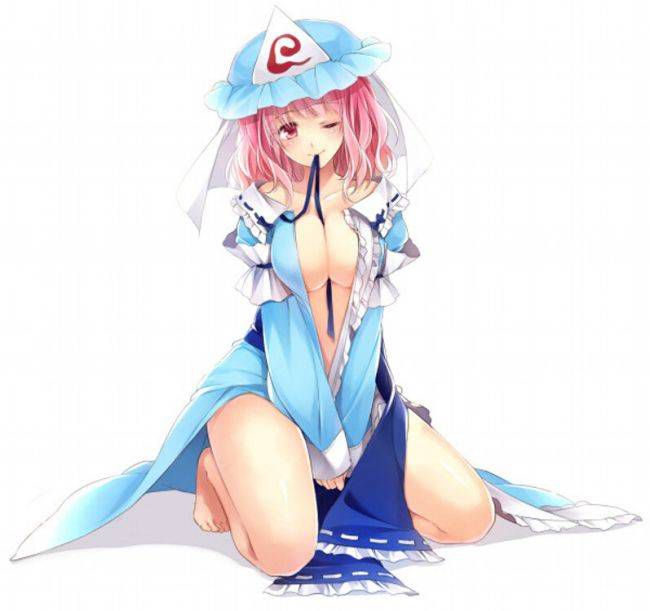 [Touhou Project] so too erotic saigyouji_yuyuko images is illegal! 6