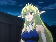 [Anime] BDSM has been captured to the enemy Elf Princess's service - anime capture picture 12