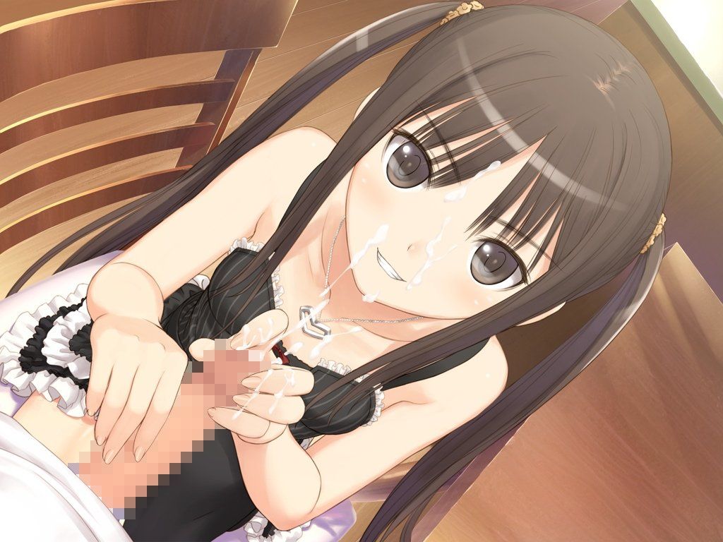 【Secondary erotica】Erotic image of girls pulling out shikoshiko with a handjob 25