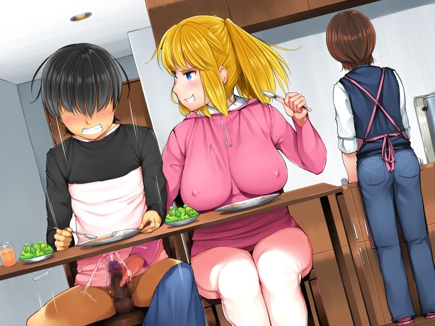 【Secondary erotica】Erotic image of girls pulling out shikoshiko with a handjob 8