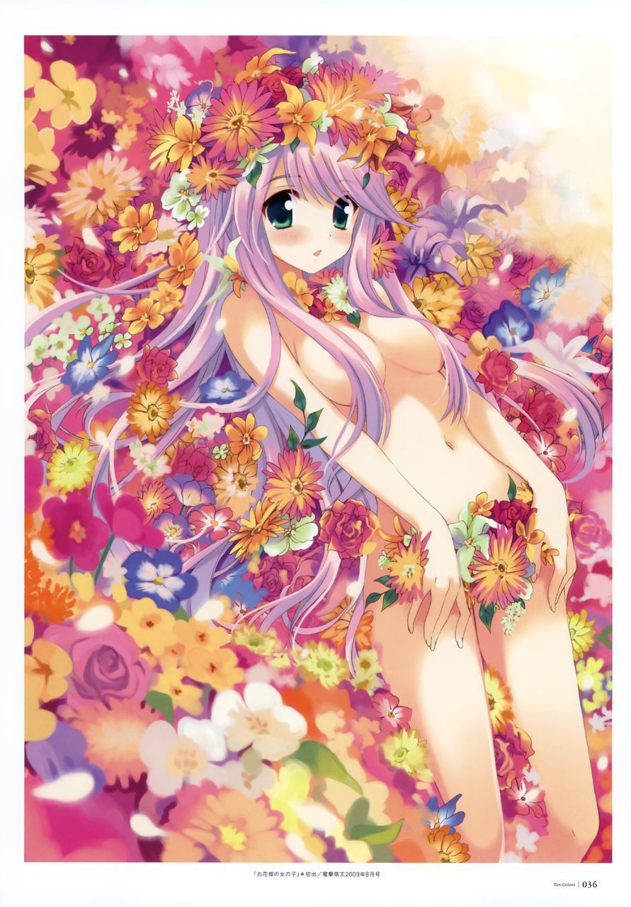 [2次] secondary images of pretty girls with flowers painted part 5 [non-hentai] 10