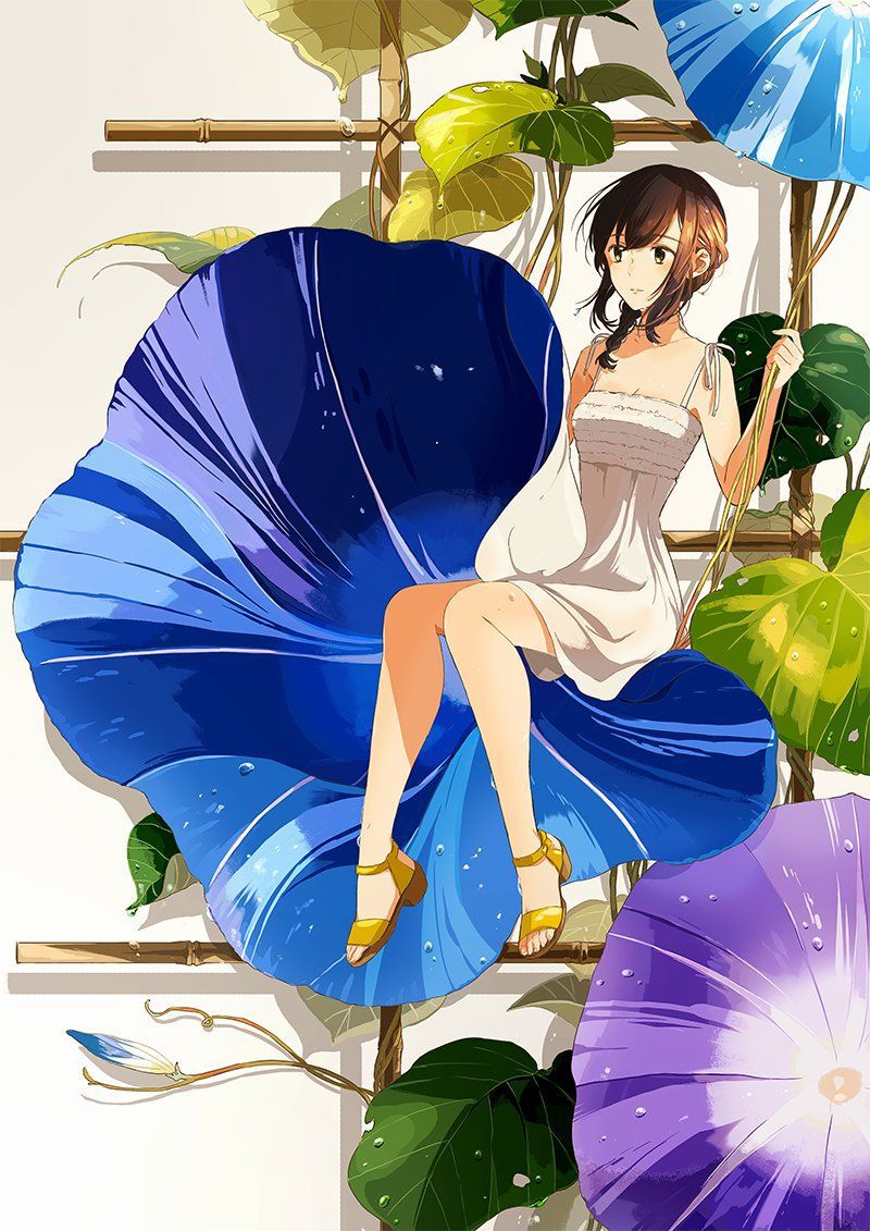 [2次] secondary images of pretty girls with flowers painted part 5 [non-hentai] 29