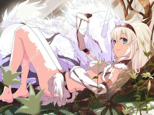 Admire the second erotic pictures of Monster Hunter [48 pictures]. 4 [Hunter] 25