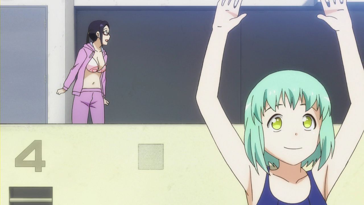 People-Chan episode 12 I want to say "who she wanted to swim" 159