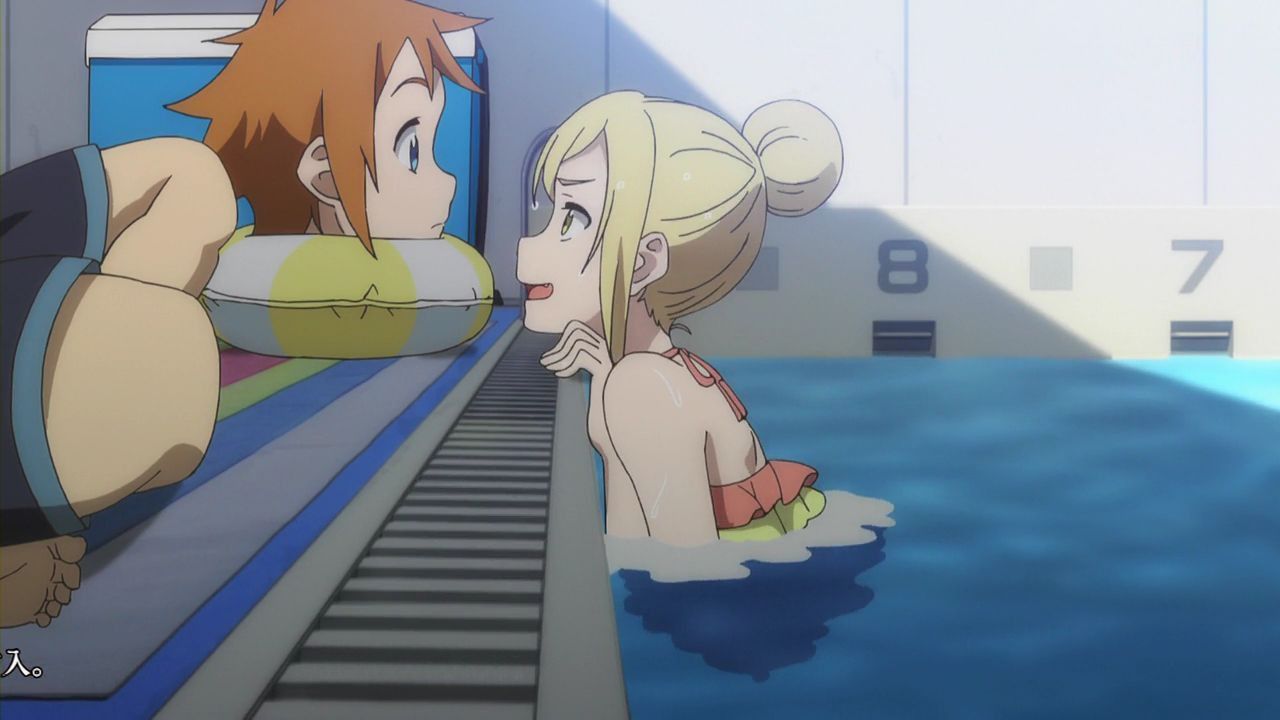 People-Chan episode 12 I want to say "who she wanted to swim" 216