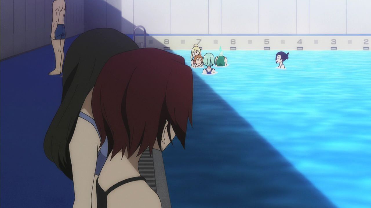 People-Chan episode 12 I want to say "who she wanted to swim" 222