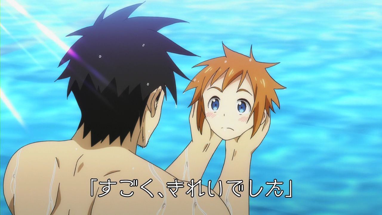 People-Chan episode 12 I want to say "who she wanted to swim" 245