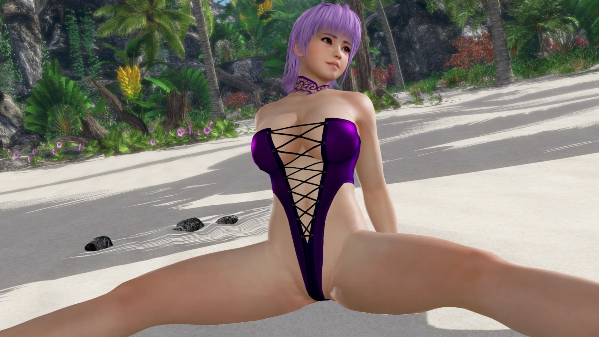 Photo session in DOAX3 period of time limited edition swimwear "Labyrinth" (Kaho Kasumi, ayane, autumn Edition) 25