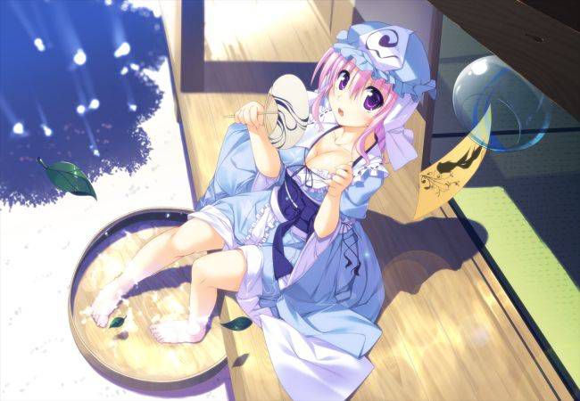 [Touhou Project: yuyuko saigyouji (be sure to space yuyuko.) of secondary erotic images shake you learn part4 11