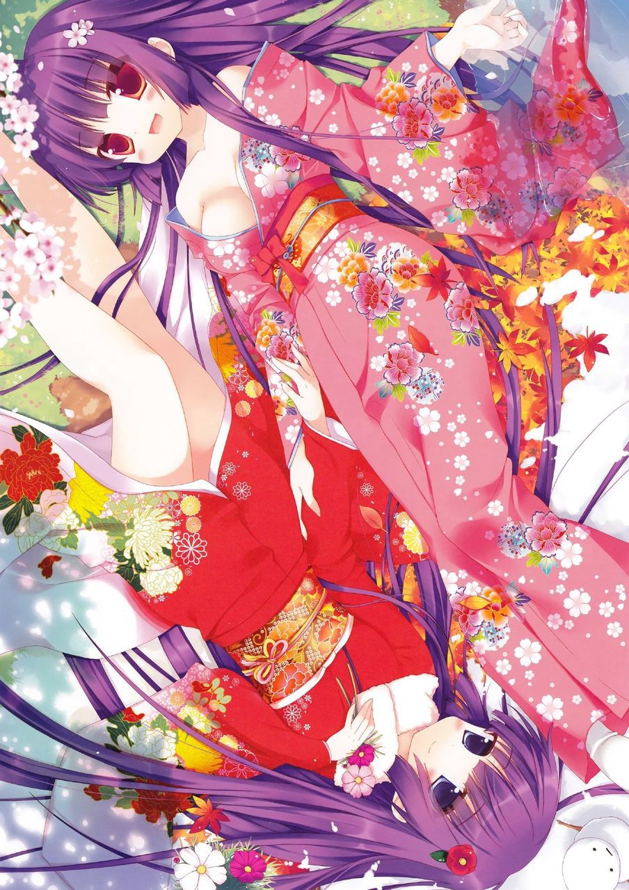 Cute kimono and yukata erotic picture post! 2