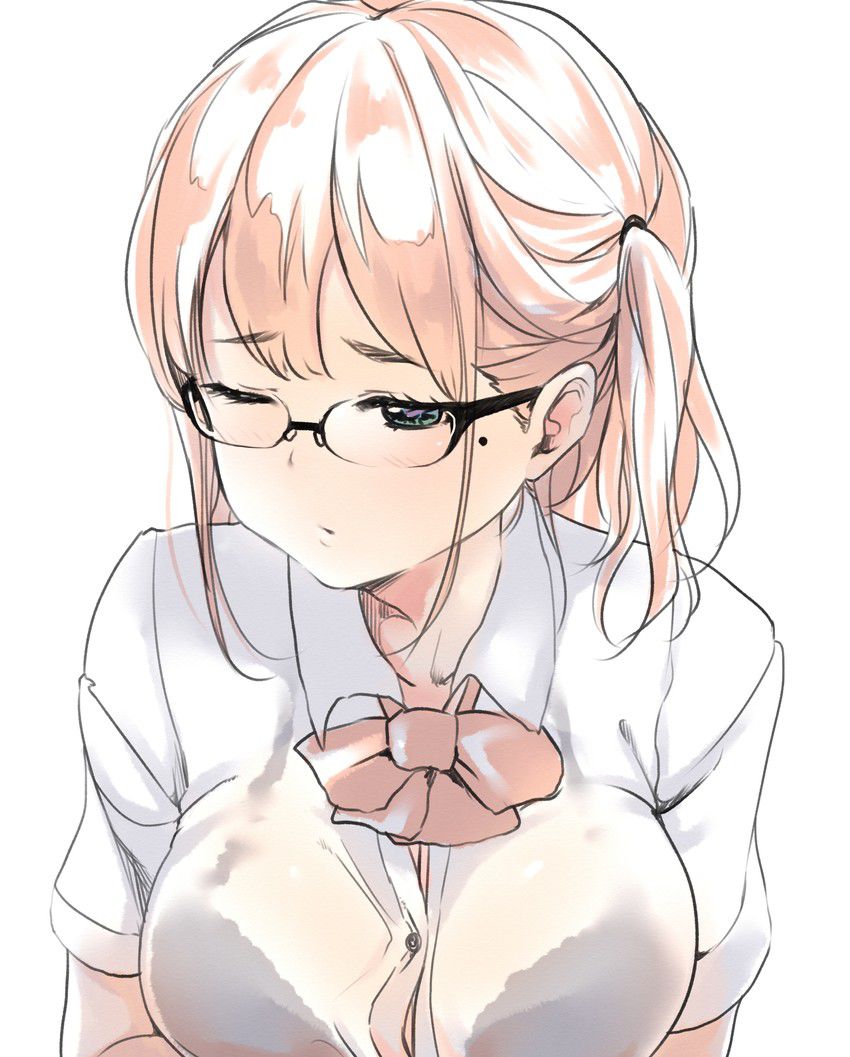 【Secondary erotica】Here is an erotic image where you can worship the etched figure of the glasses girl 13