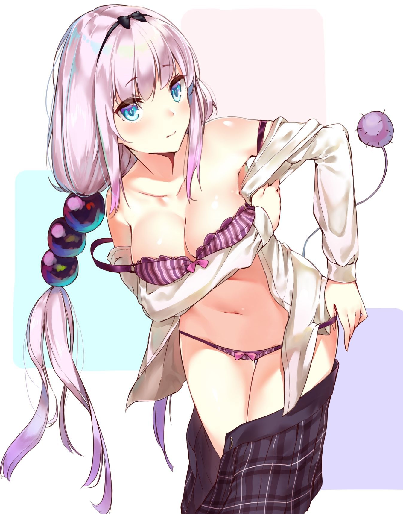 [Secondary, ZIP] Multipl purple underwear girl pictures 15