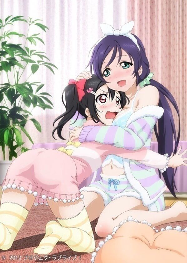 "Love live! "I hug the character image to be healed too unbearable wwwwwww 14
