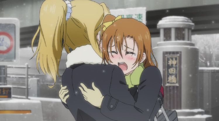 "Love live! "I hug the character image to be healed too unbearable wwwwwww 9