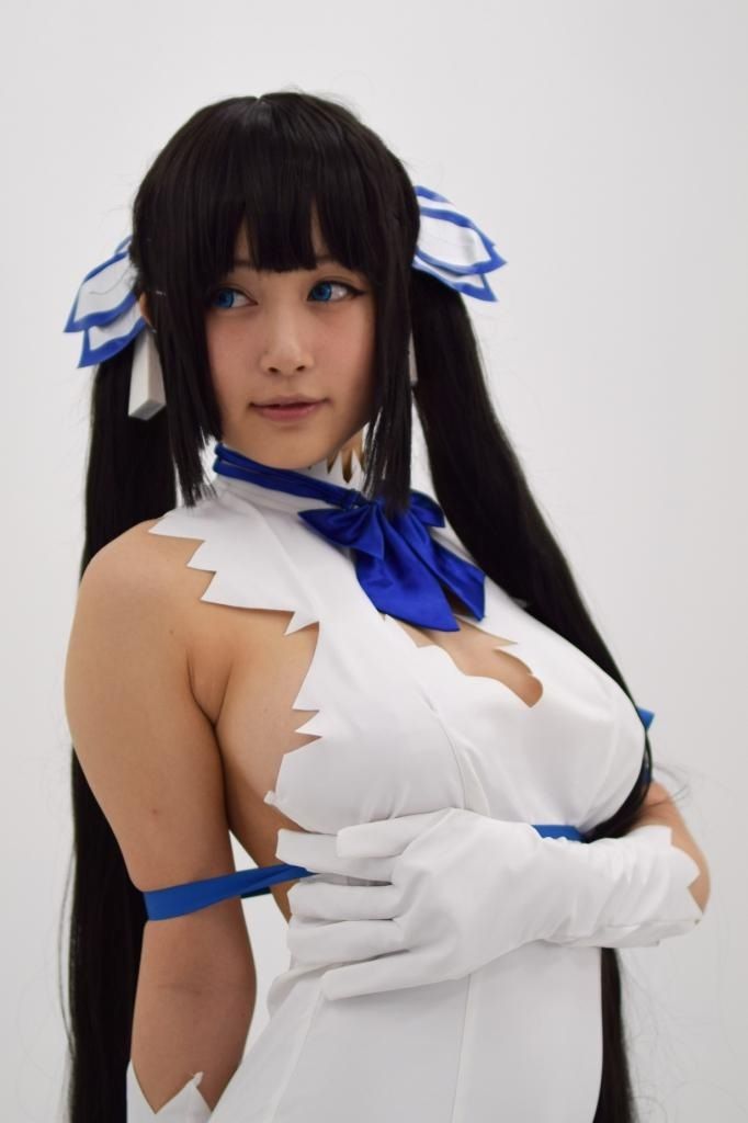 [Image] "cardboard town" Koreans did Hestia's cosplay layer erotic cute too hard www 4