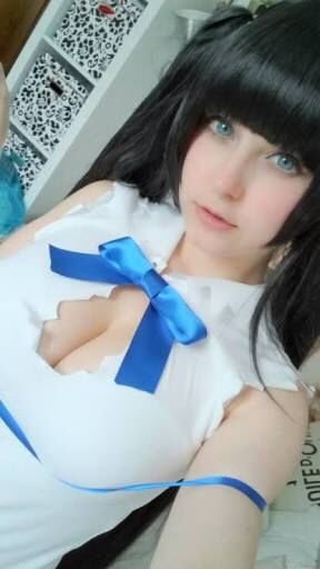 [Image] "cardboard town" Koreans did Hestia's cosplay layer erotic cute too hard www 6