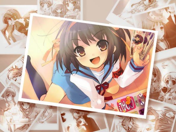 [Image] [Suzumiya Haruhi] that it becomes once again love illustrations of wwwww 7