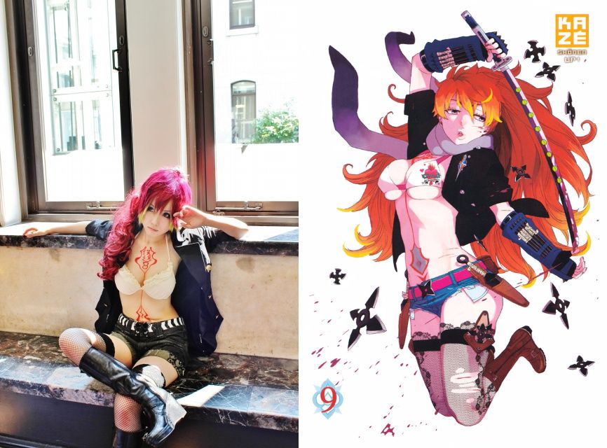 Pictorial two-dimensional characters with female cosplayers will post! Which do you like! 16