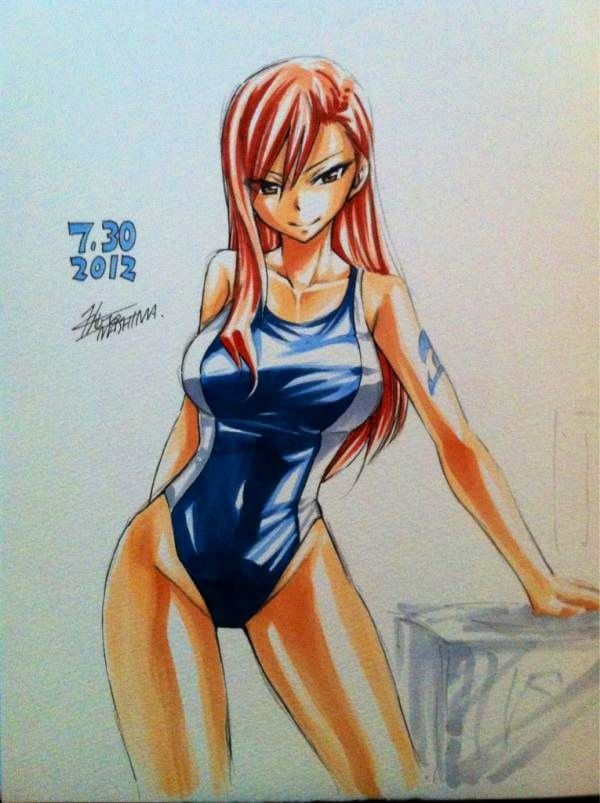 [Large image] mashima Hiro draws her characters too great erotic art space wwwwww 90