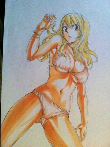 [Large image] mashima Hiro draws her characters too great erotic art space wwwwww 96
