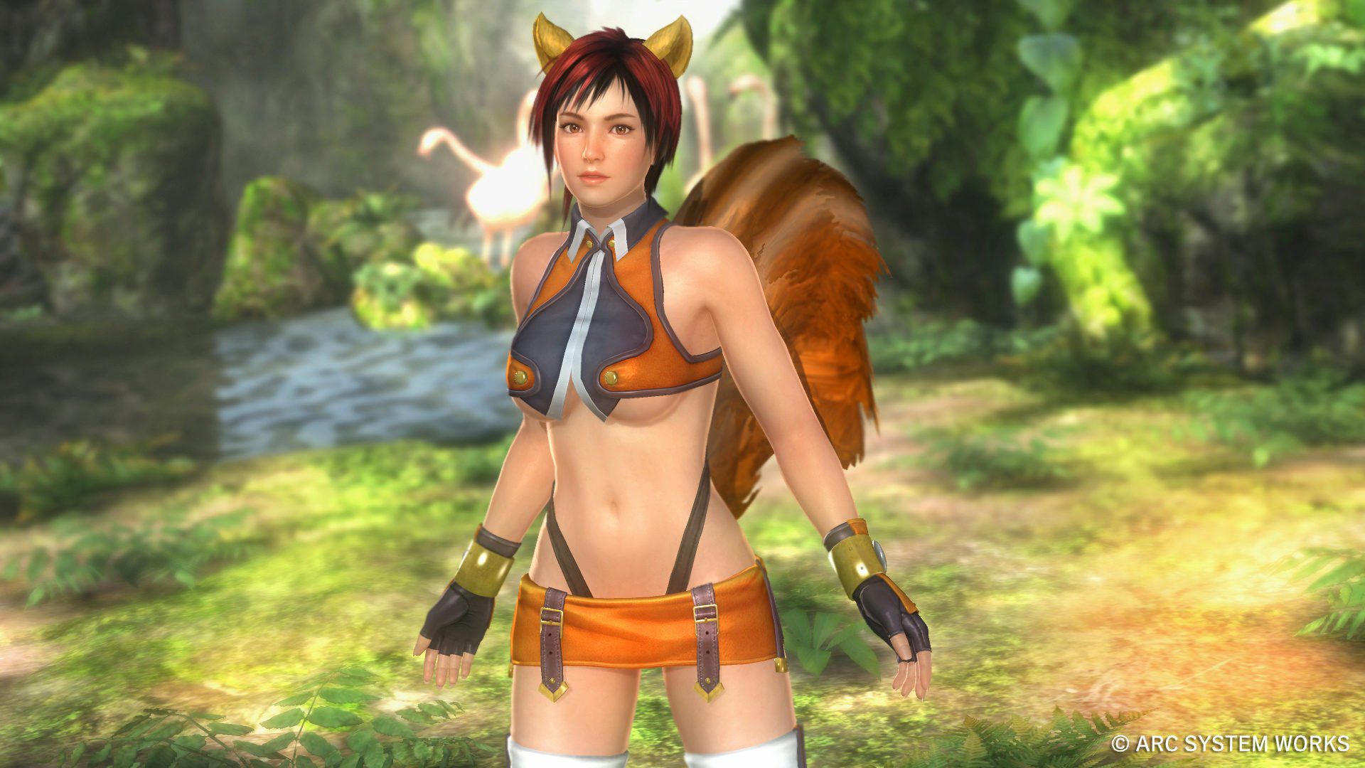 "Dead or alive 5 last round] blazblue and collaboration! Erotic girls not in costume! 10
