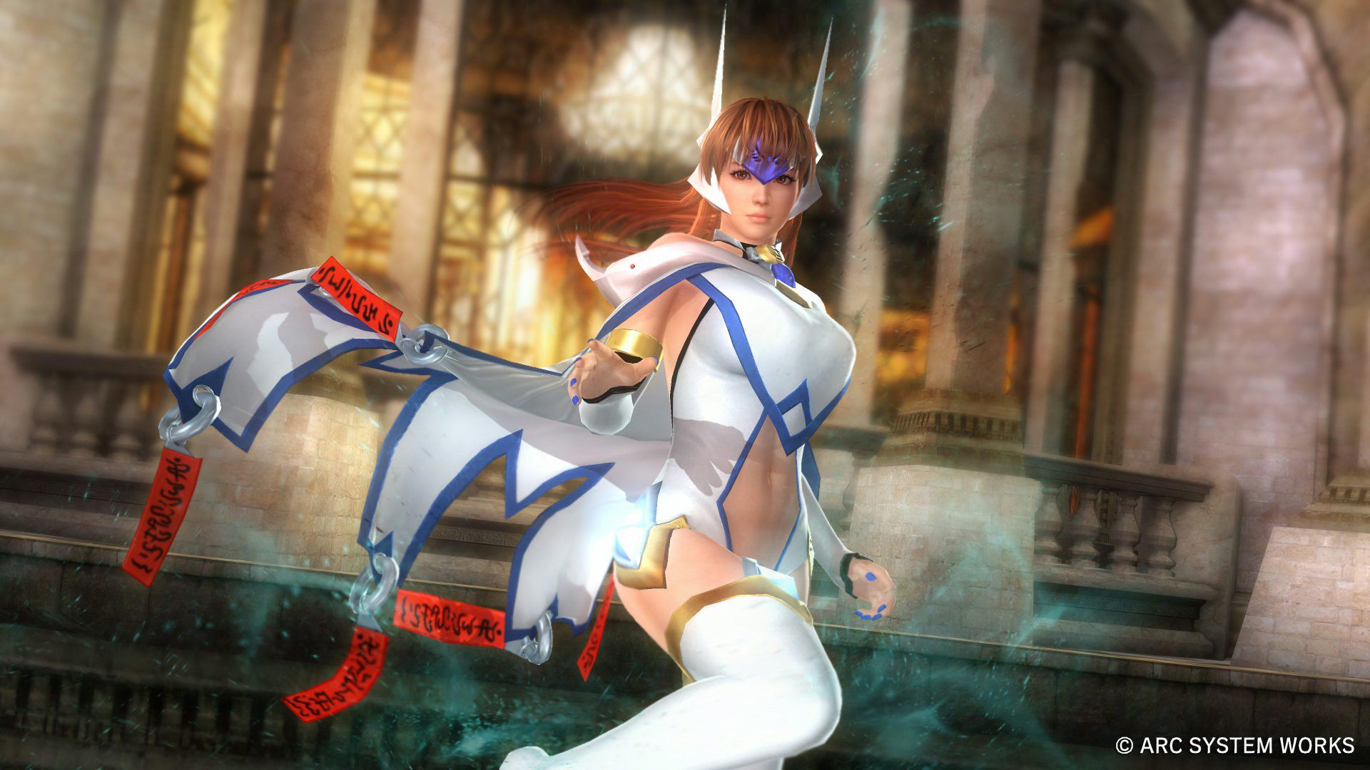 "Dead or alive 5 last round] blazblue and collaboration! Erotic girls not in costume! 12