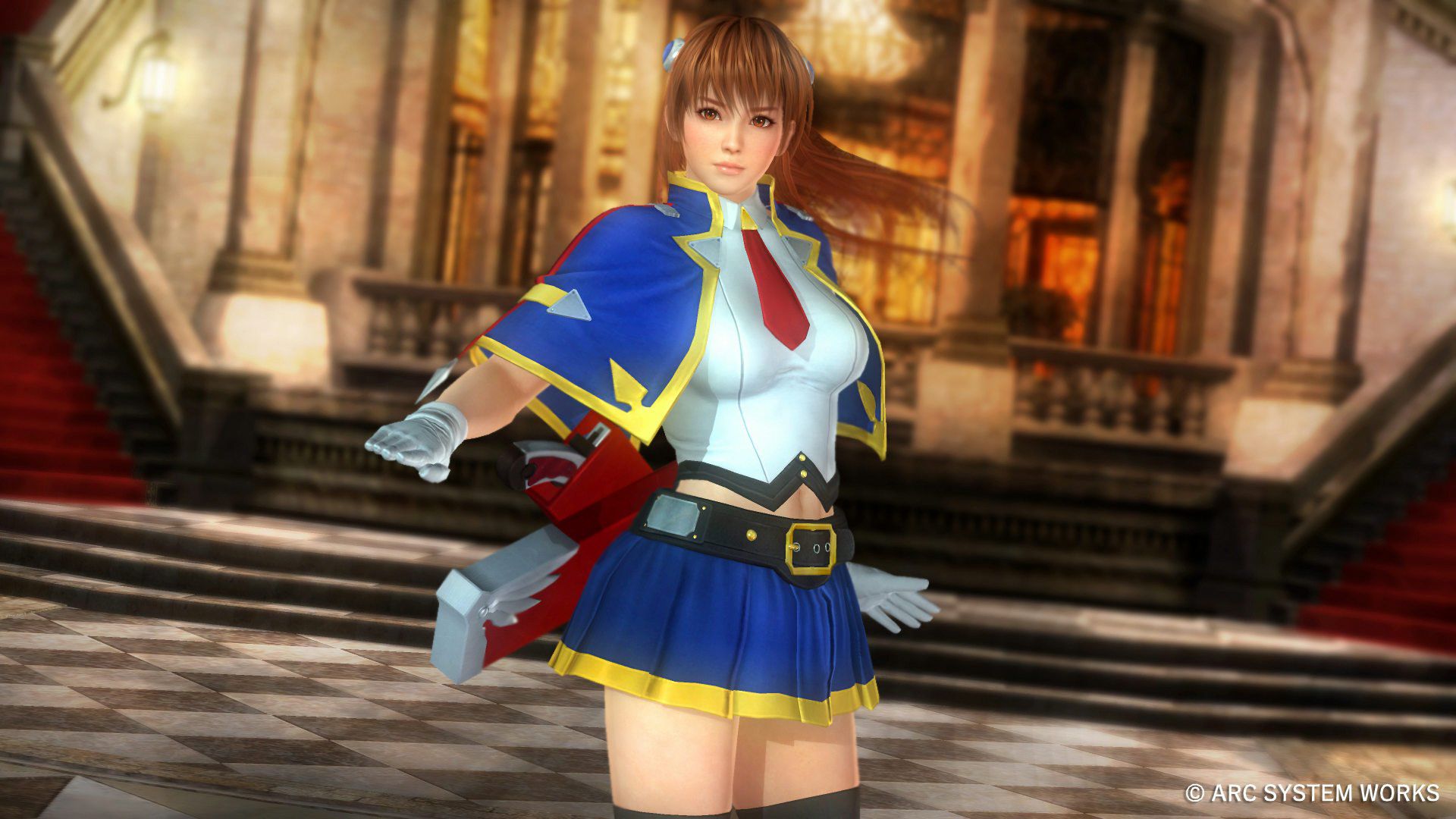 "Dead or alive 5 last round] blazblue and collaboration! Erotic girls not in costume! 13