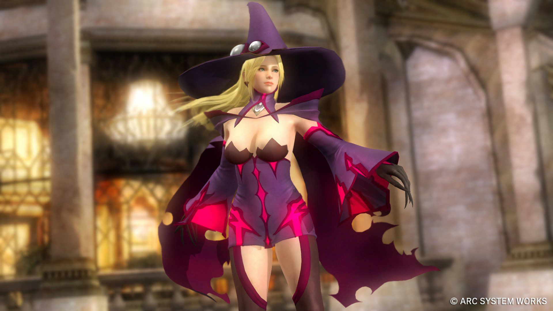 "Dead or alive 5 last round] blazblue and collaboration! Erotic girls not in costume! 17