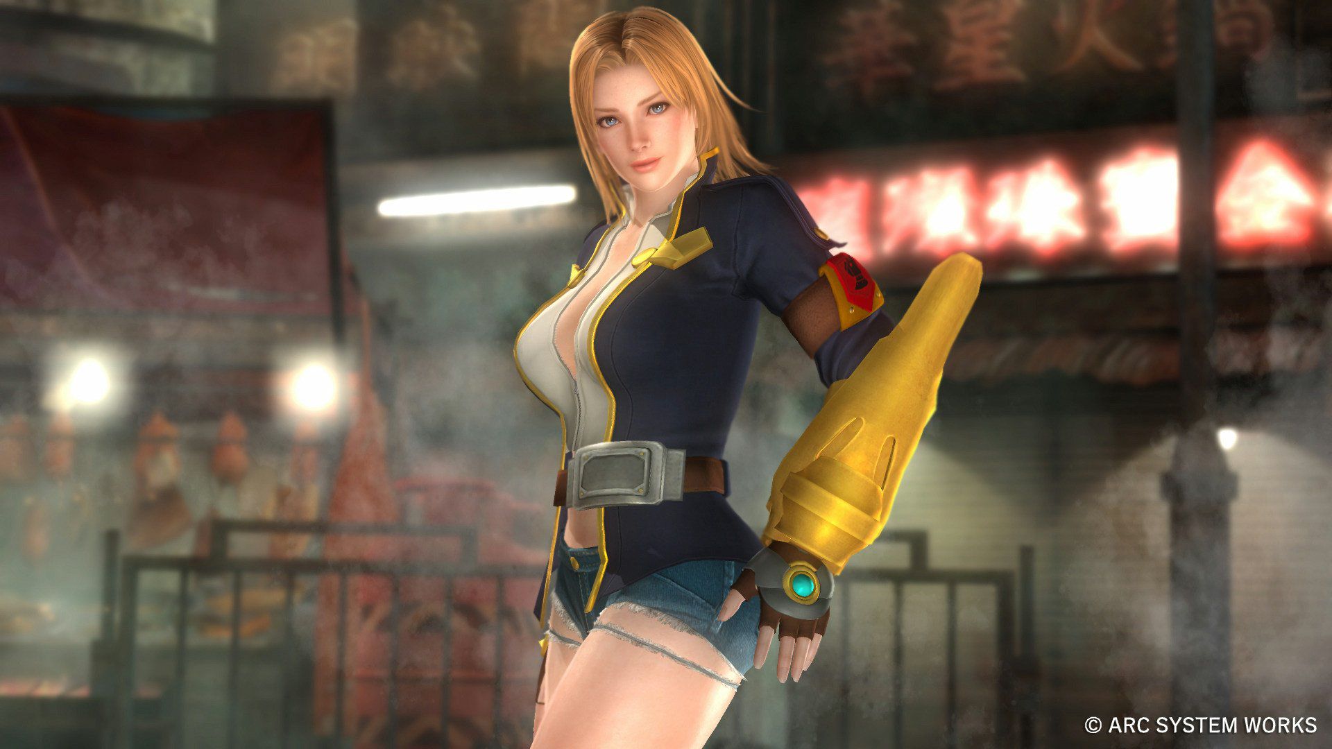 "Dead or alive 5 last round] blazblue and collaboration! Erotic girls not in costume! 5