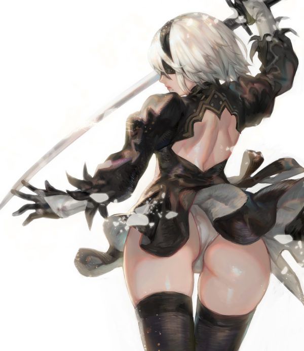 During refuelling the erotic image of NieR:Automata! 10