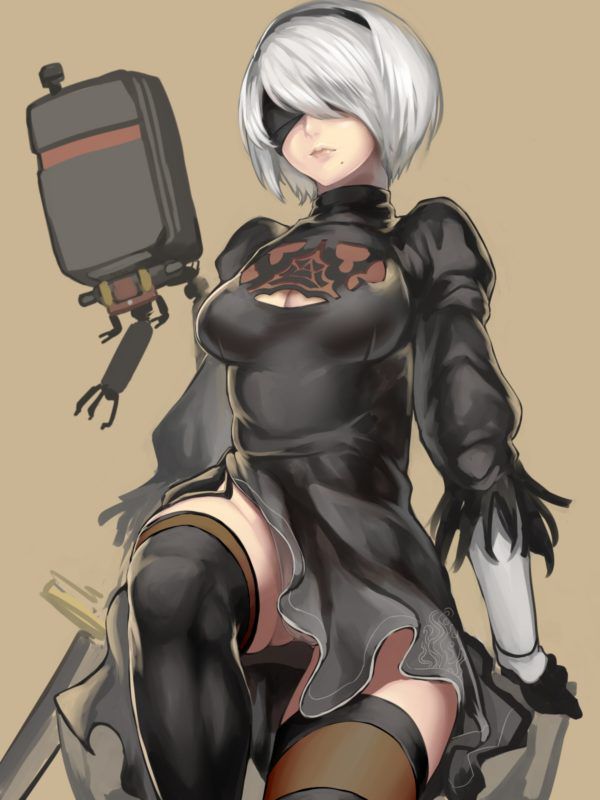 During refuelling the erotic image of NieR:Automata! 14