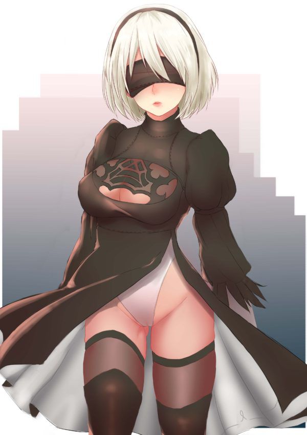 During refuelling the erotic image of NieR:Automata! 18