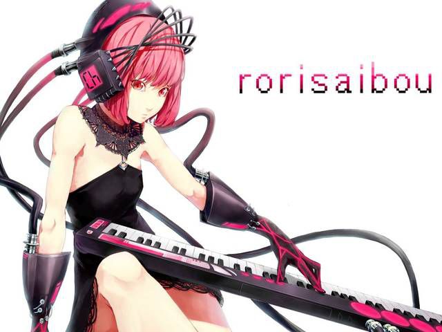 Two-dimensional fetish images of girls [55 cards: playing musical instruments. 2 [music] 18