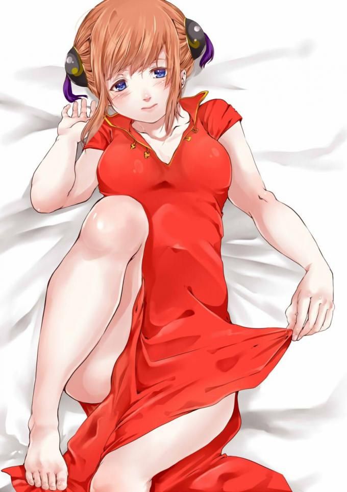 【Gintama】Erotic image of Kagura that you want to appreciate according to the erotic voice of the voice actor 13