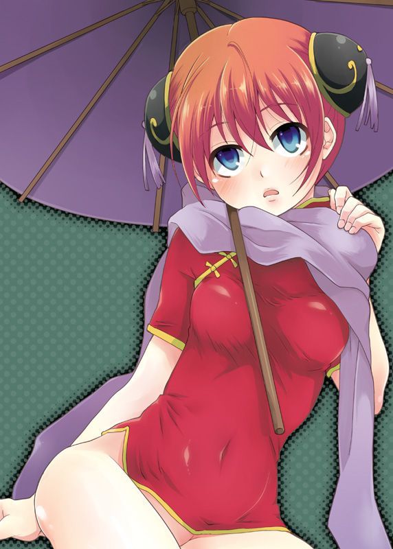 【Gintama】Erotic image of Kagura that you want to appreciate according to the erotic voice of the voice actor 19